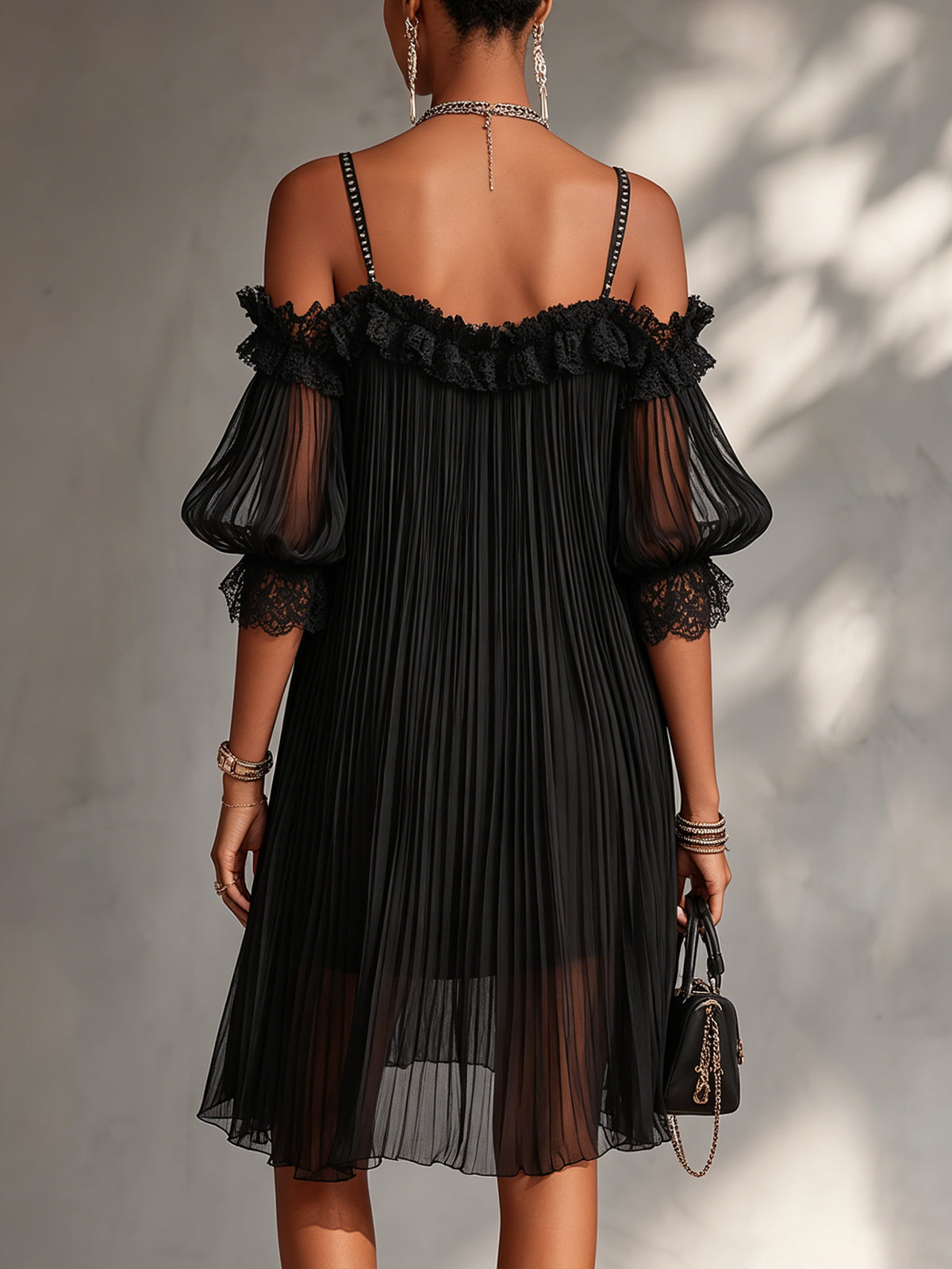 Livia | Mini Abito Nero Elegante