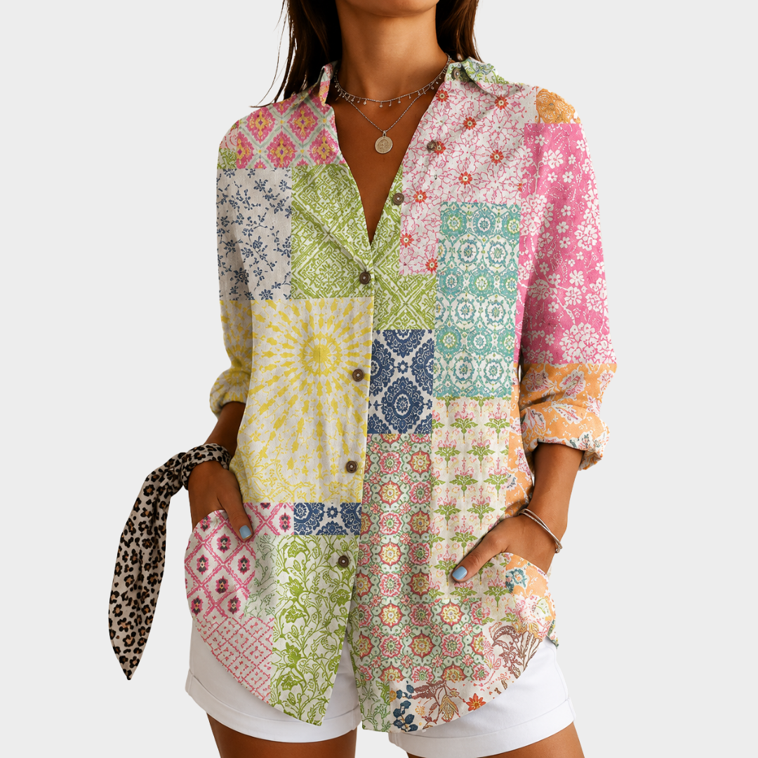 Blusa Giardino Patchwork di Sole