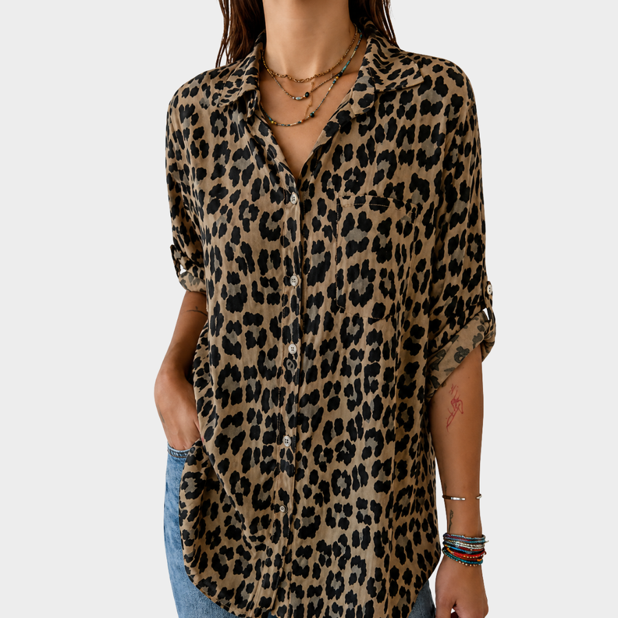 Blusa Rilassata Safari Chic