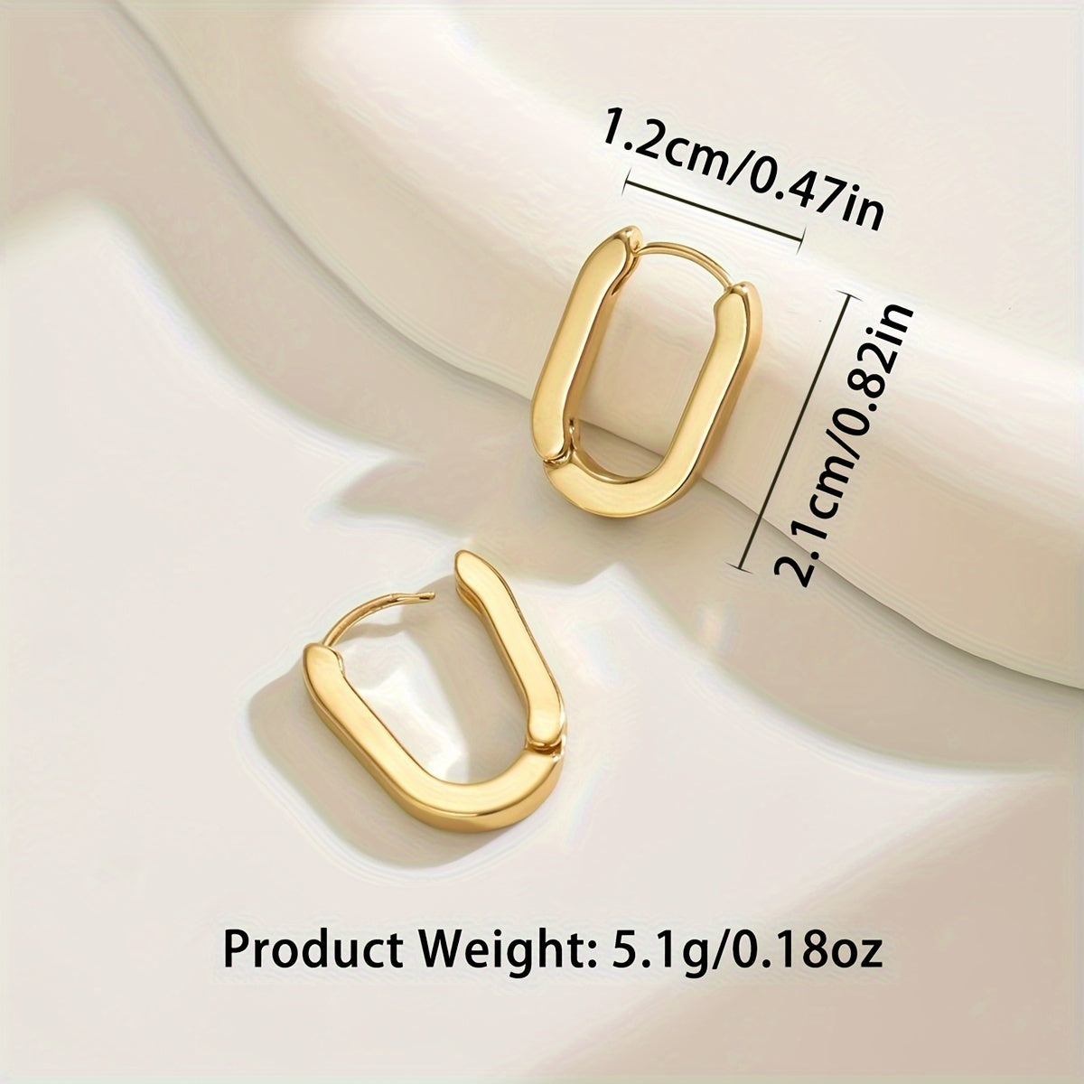 Orecchini geometrici eleganti