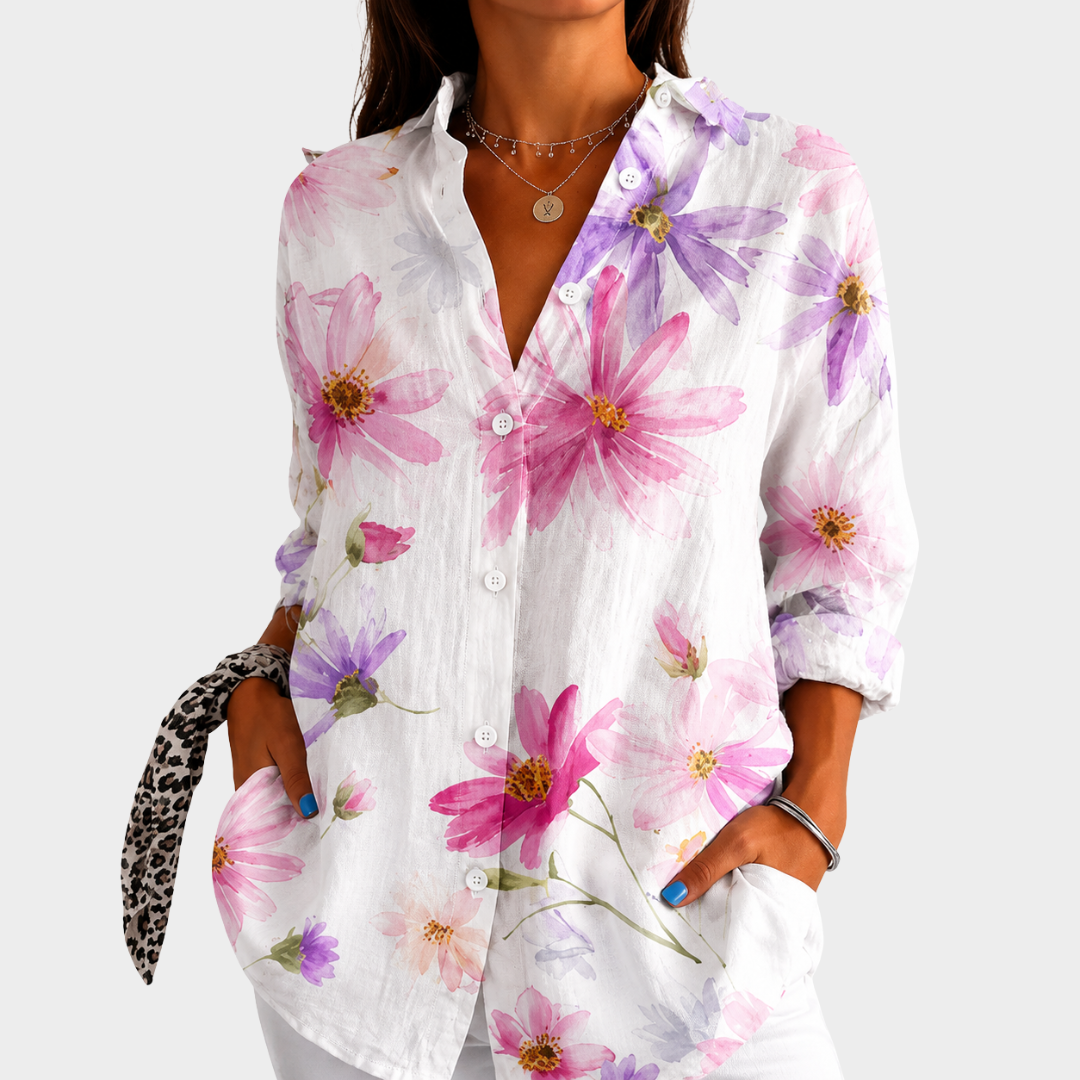 Blusa Armonia di Fiori Delicati