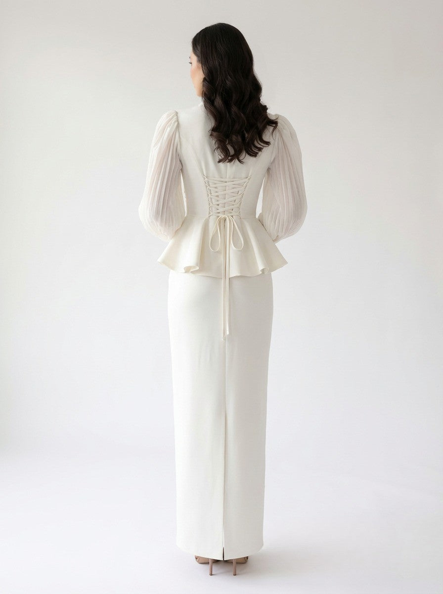 Flora | Completo Elegante con Ricami