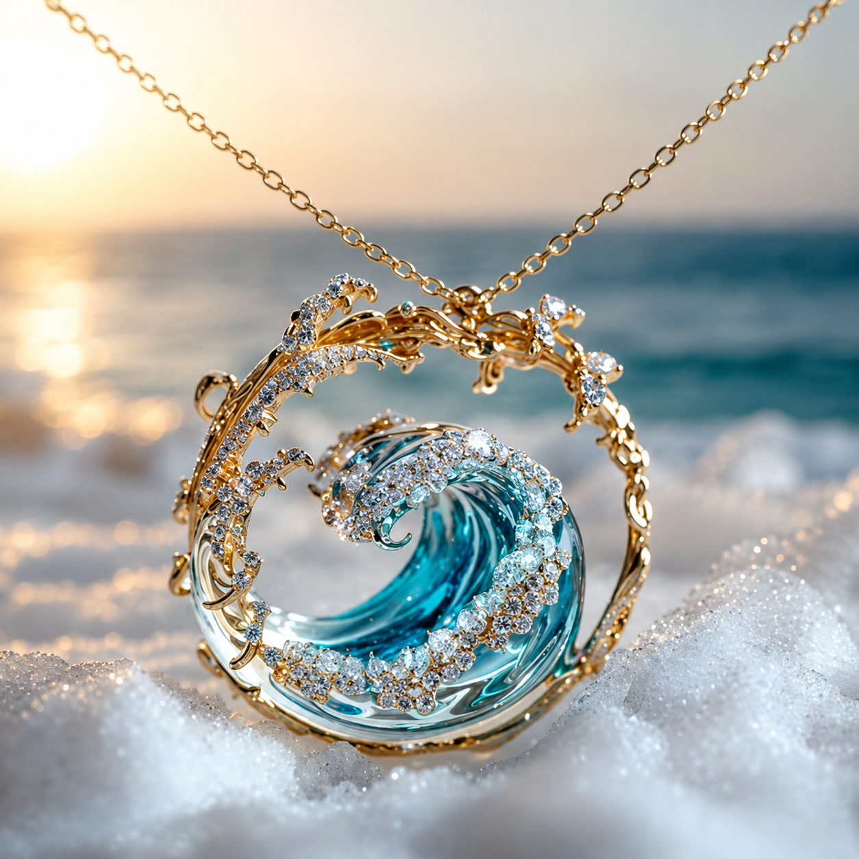 Collana con pendente “Promessa dell’Oceano”