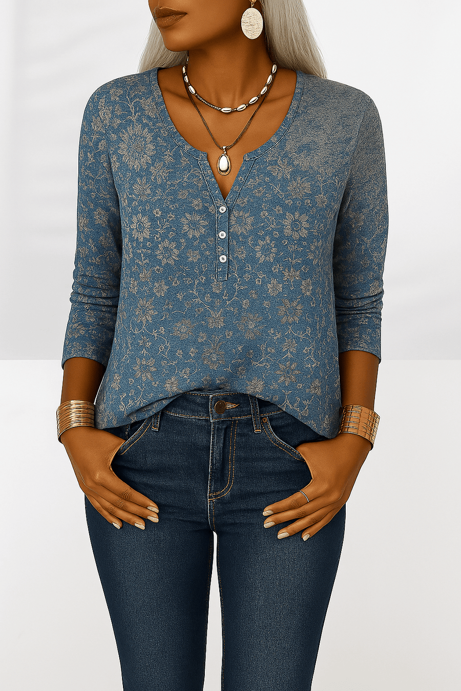 Alina | Blusa boho elegante