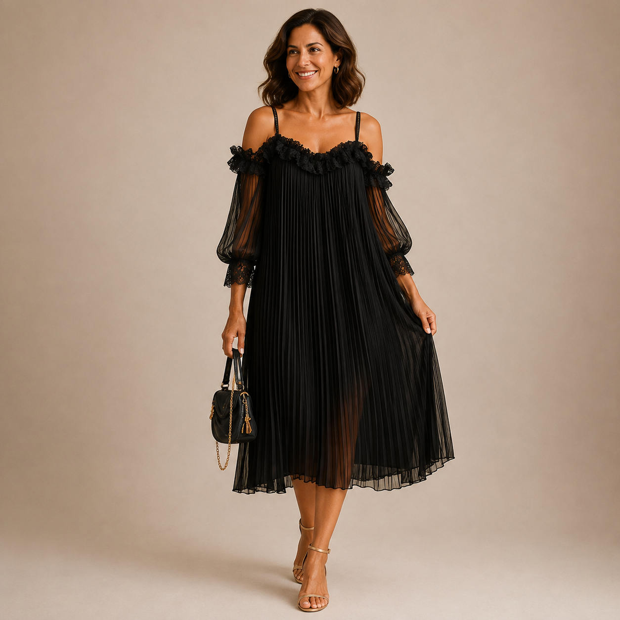 Livia | Mini Abito Nero Elegante