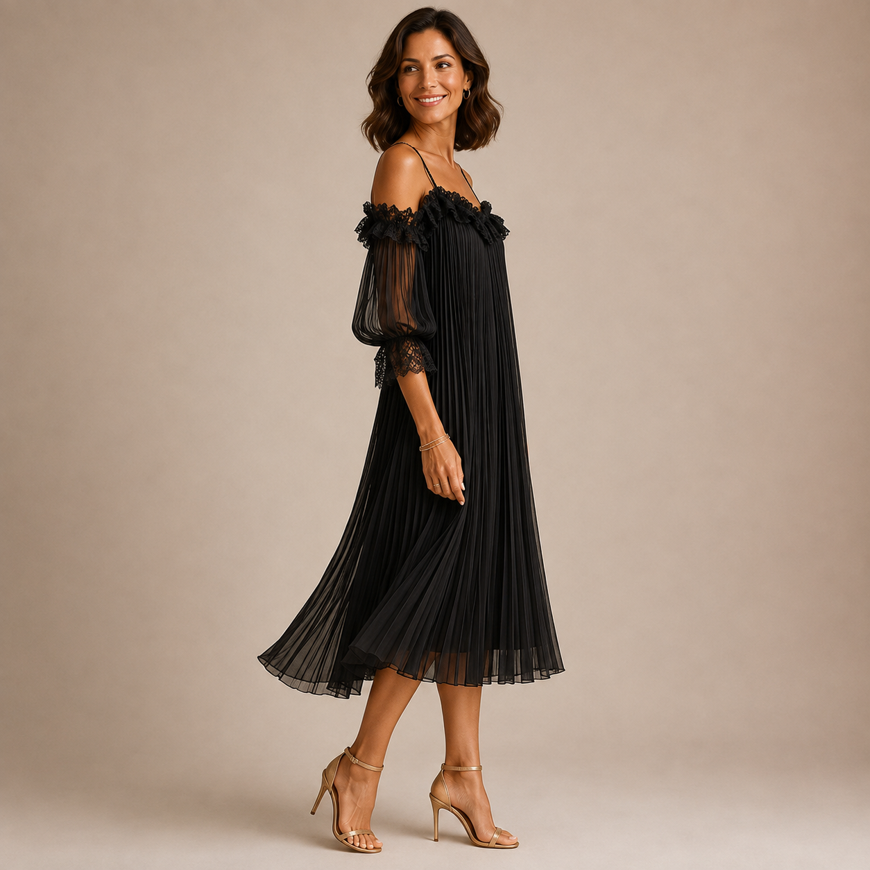 Livia | Mini Abito Nero Elegante