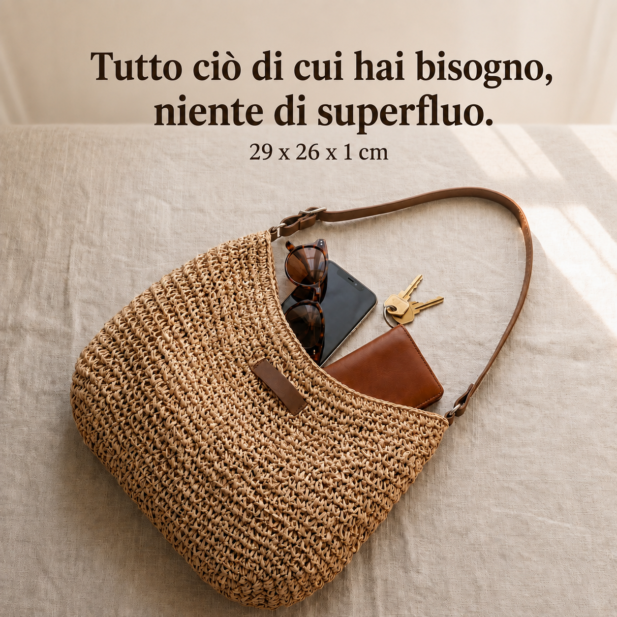 Simone | Borsa Intrecciata Elegante