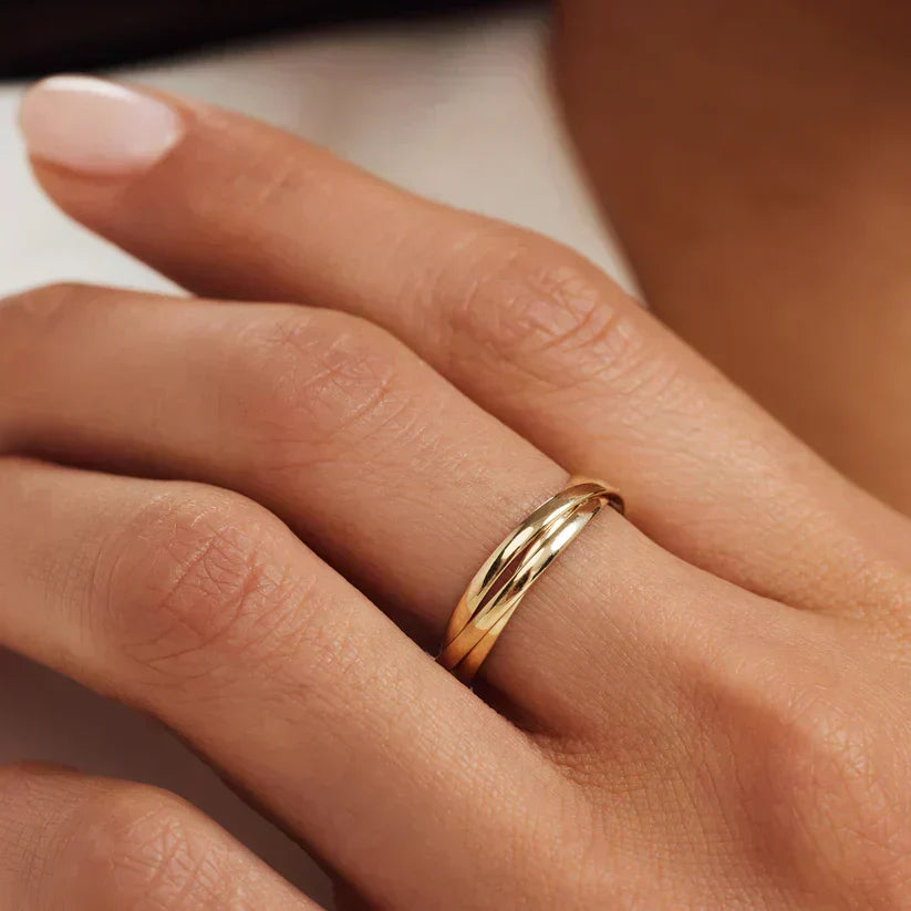 Anello in Oro Léna Trielle