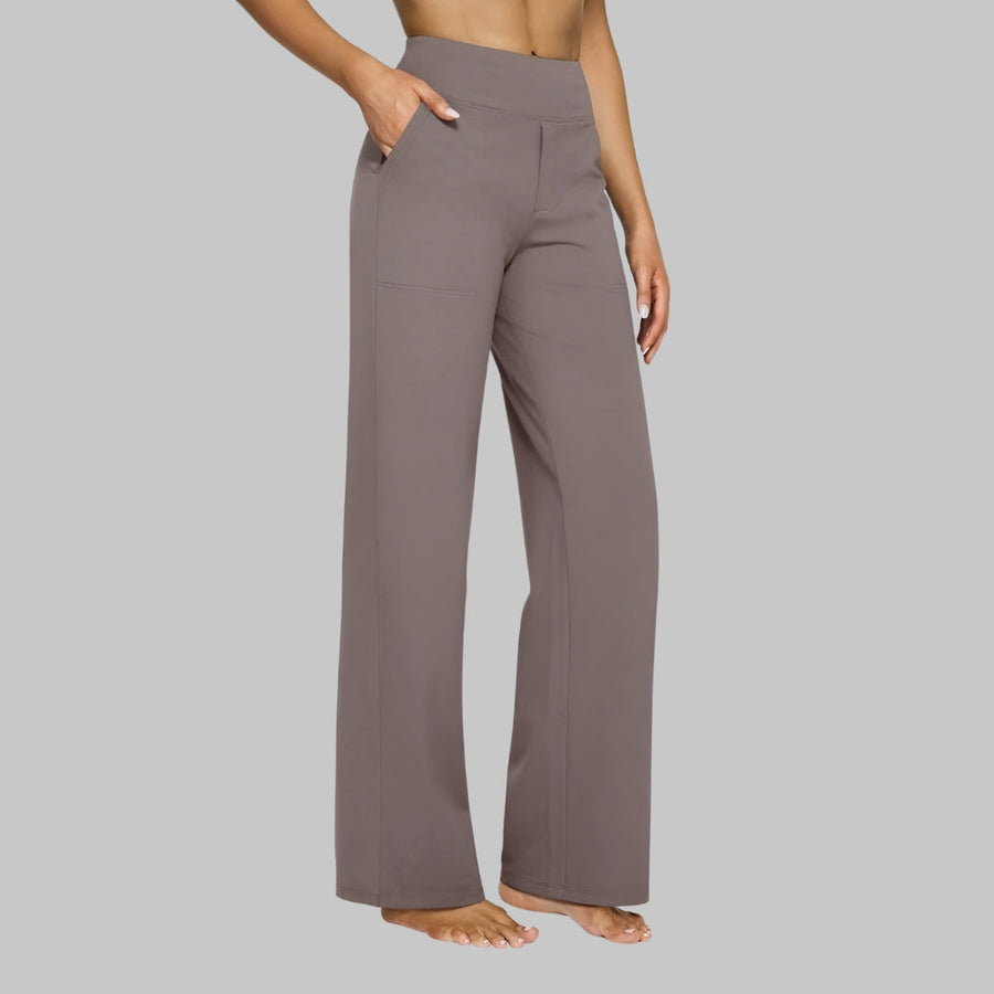 Dalia | Pantaloni Eleganti a Vita Alta