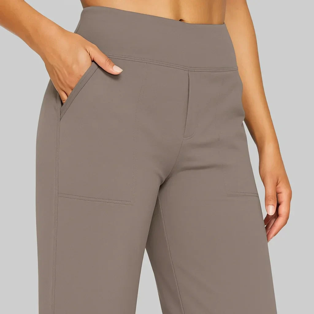 Dalia | Pantaloni Eleganti a Vita Alta