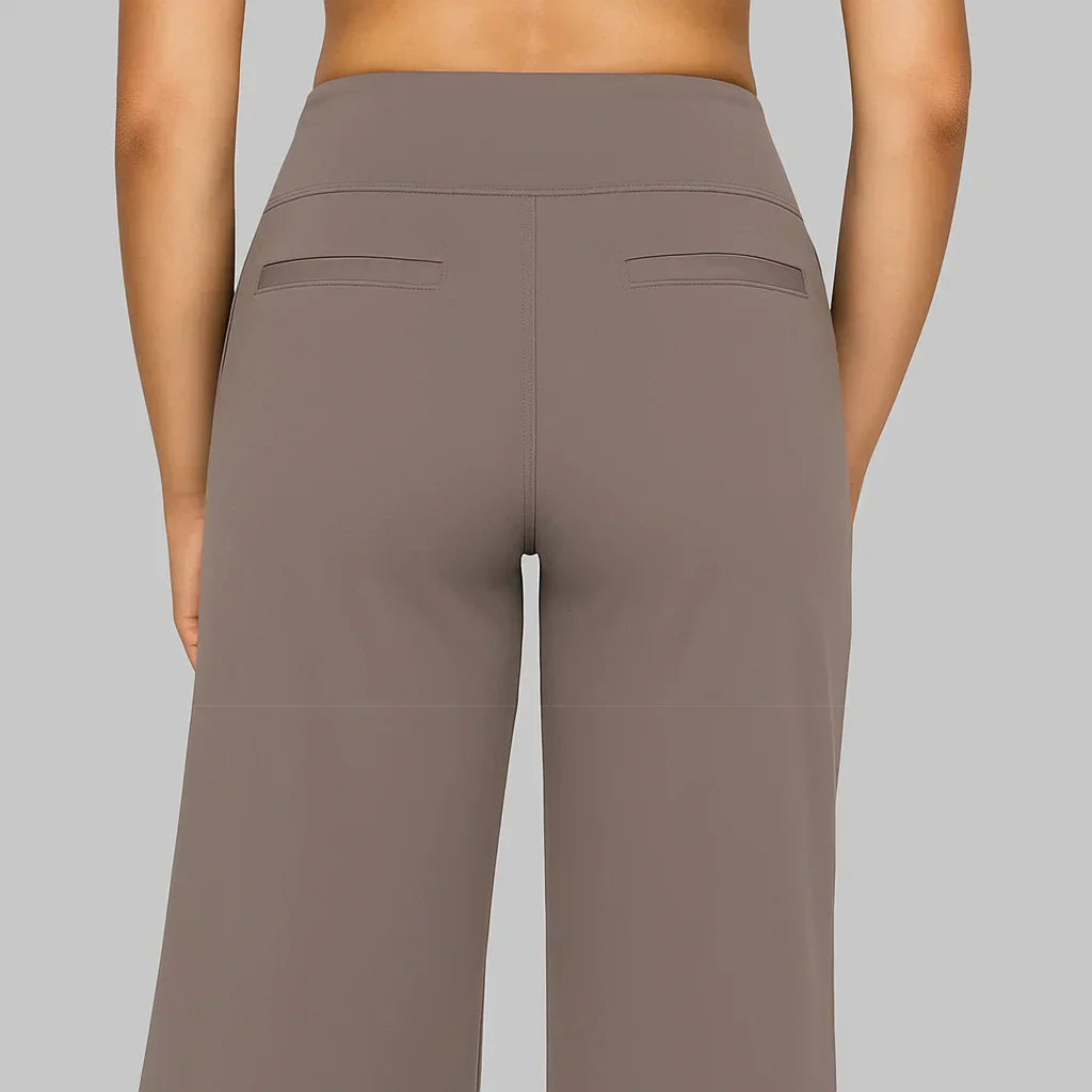Dalia | Pantaloni Eleganti a Vita Alta