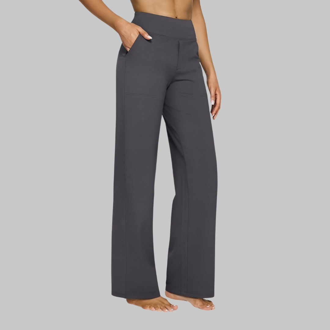 Dalia | Pantaloni Eleganti a Vita Alta
