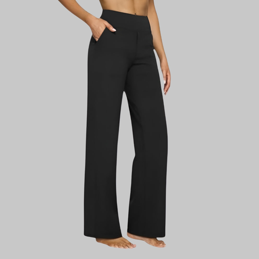 Dalia | Pantaloni Eleganti a Vita Alta