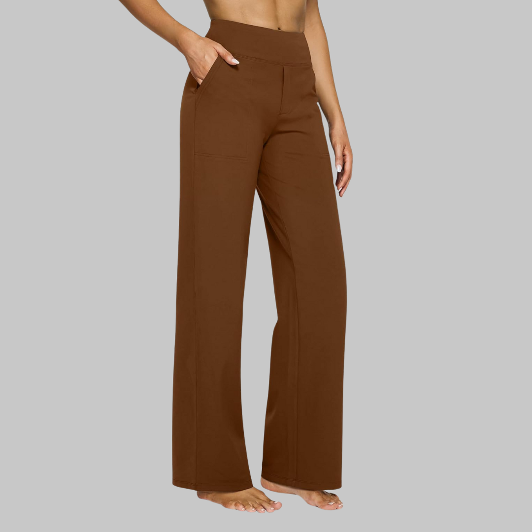 Dalia | Pantaloni Eleganti a Vita Alta