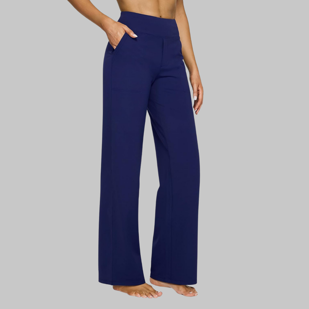 Dalia | Pantaloni Eleganti a Vita Alta