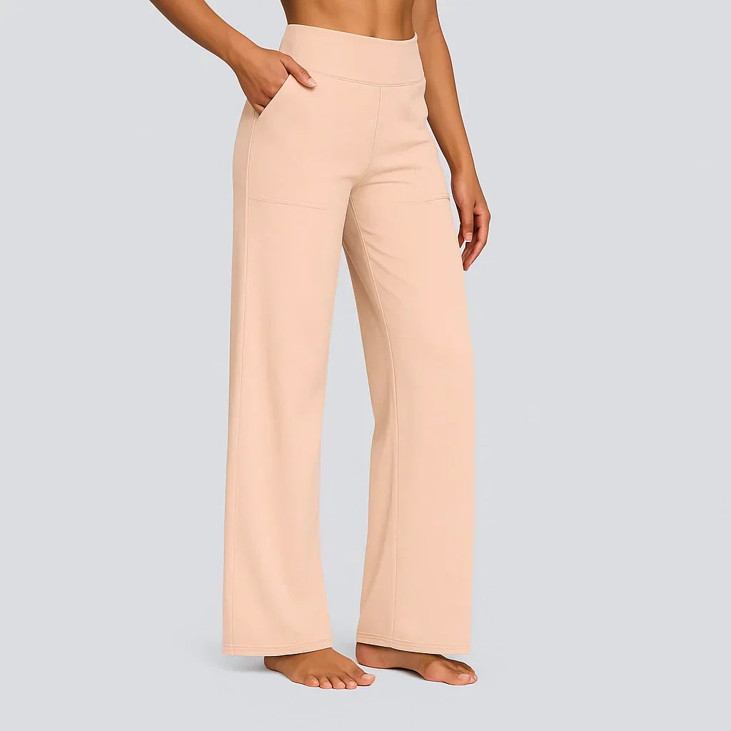 Dalia | Pantaloni Eleganti a Vita Alta
