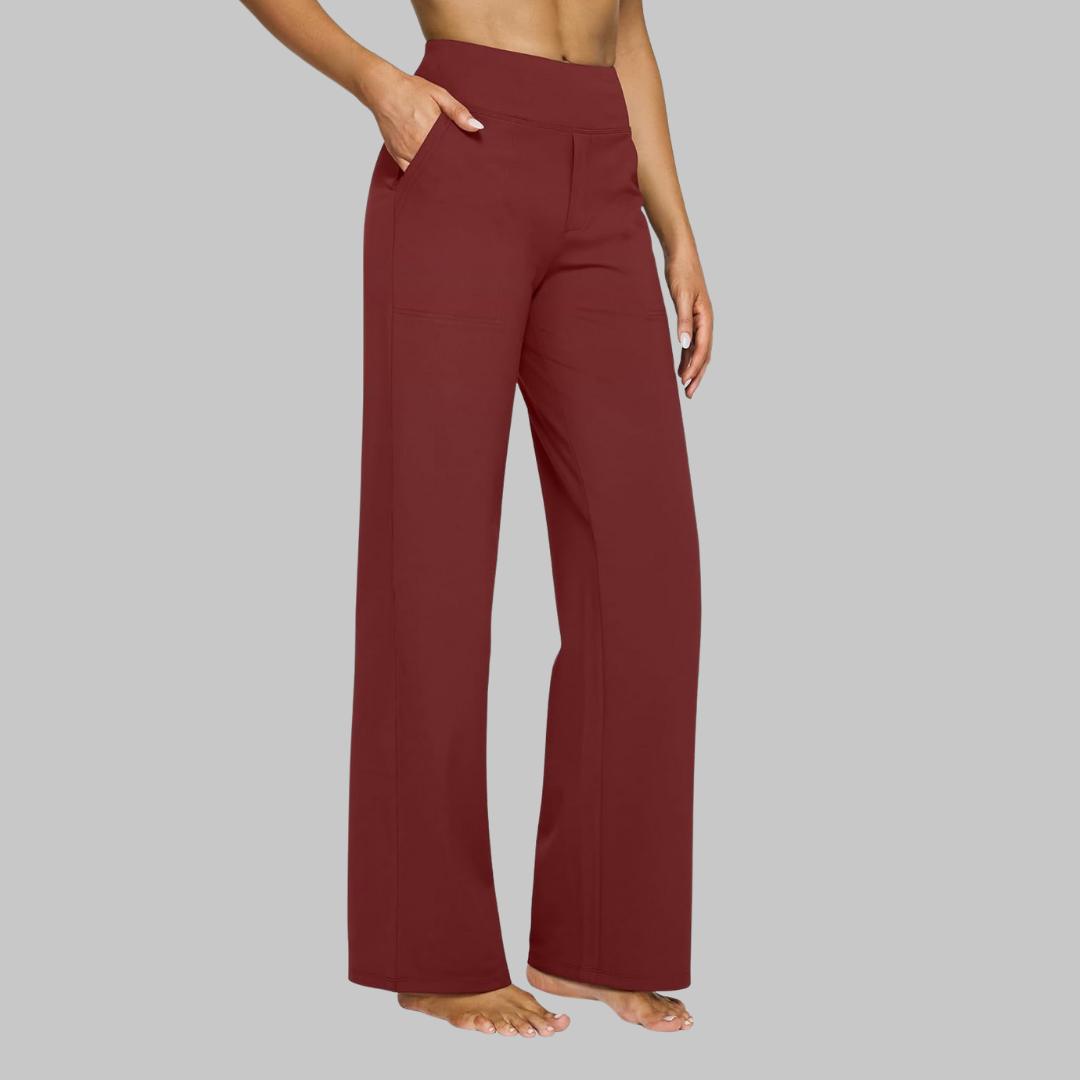 Dalia | Pantaloni Eleganti a Vita Alta