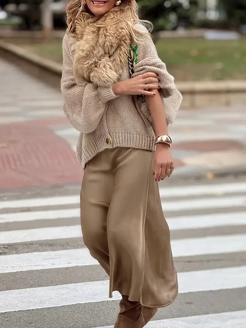 Carla - Maglione in morbido maglia