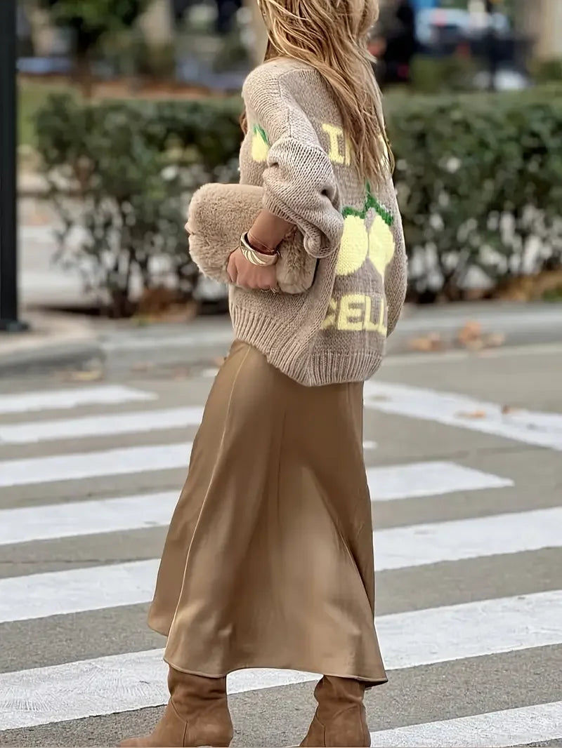 Carla - Maglione in morbido maglia