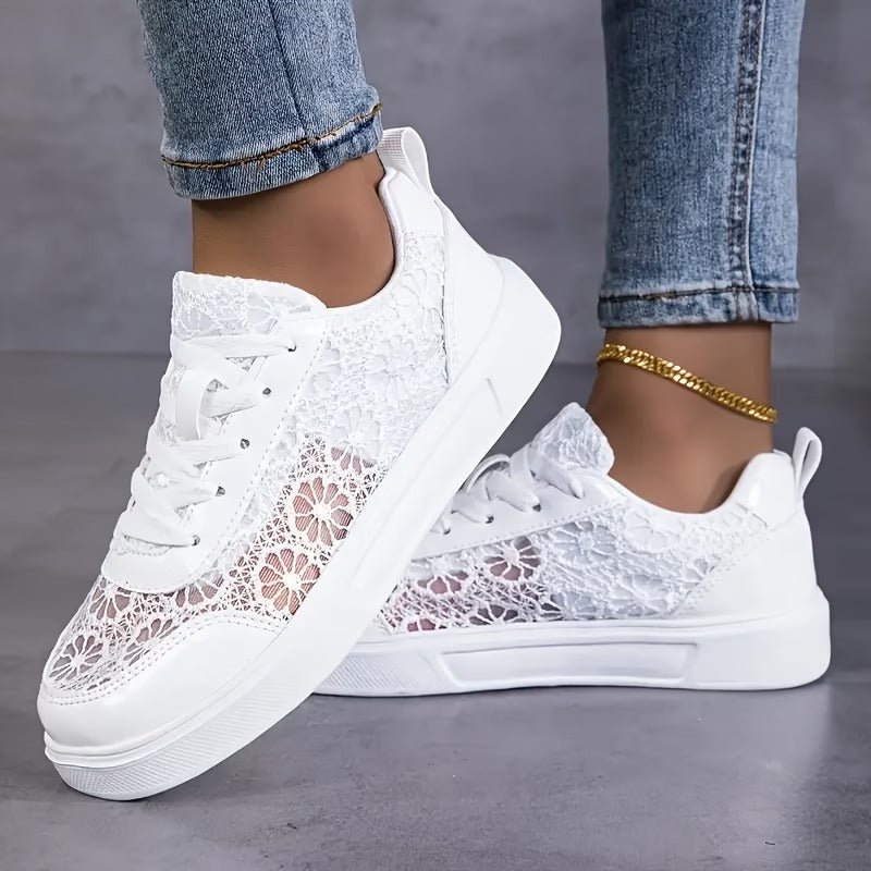 Camille | Sneakers eleganti in pizzo