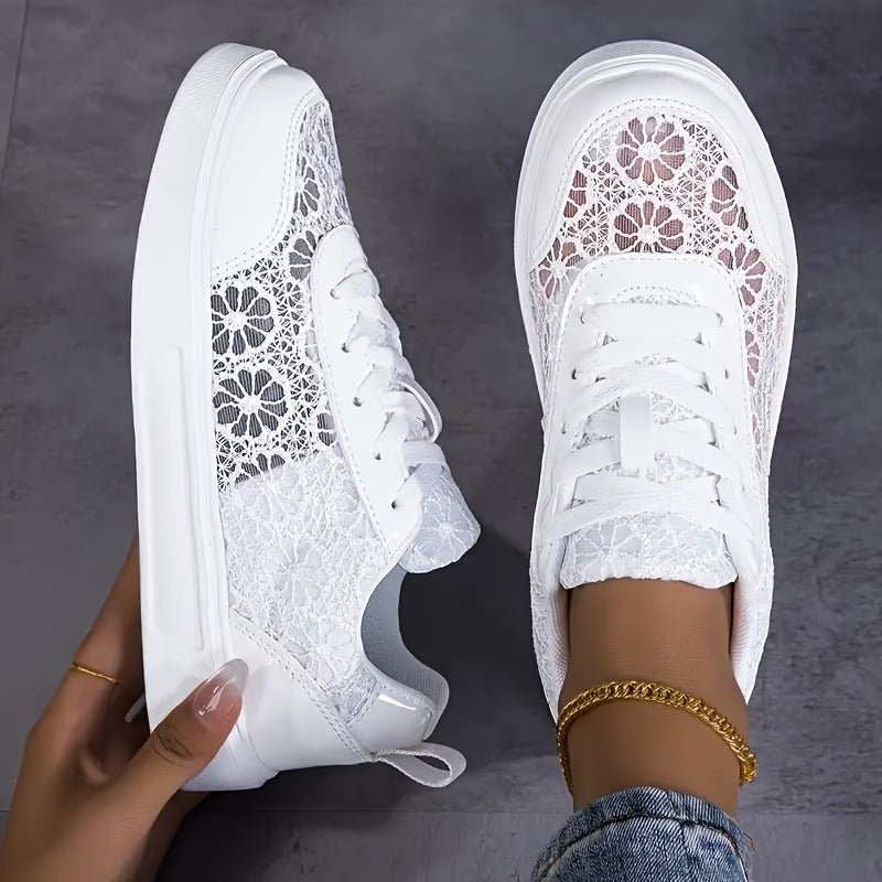 Camille | Sneakers eleganti in pizzo