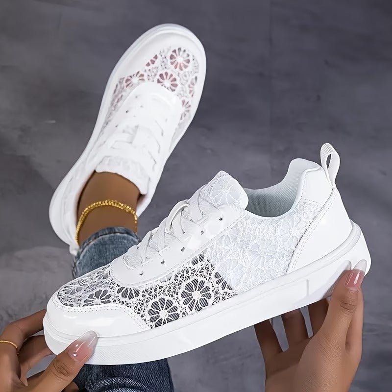 Camille | Sneakers eleganti in pizzo