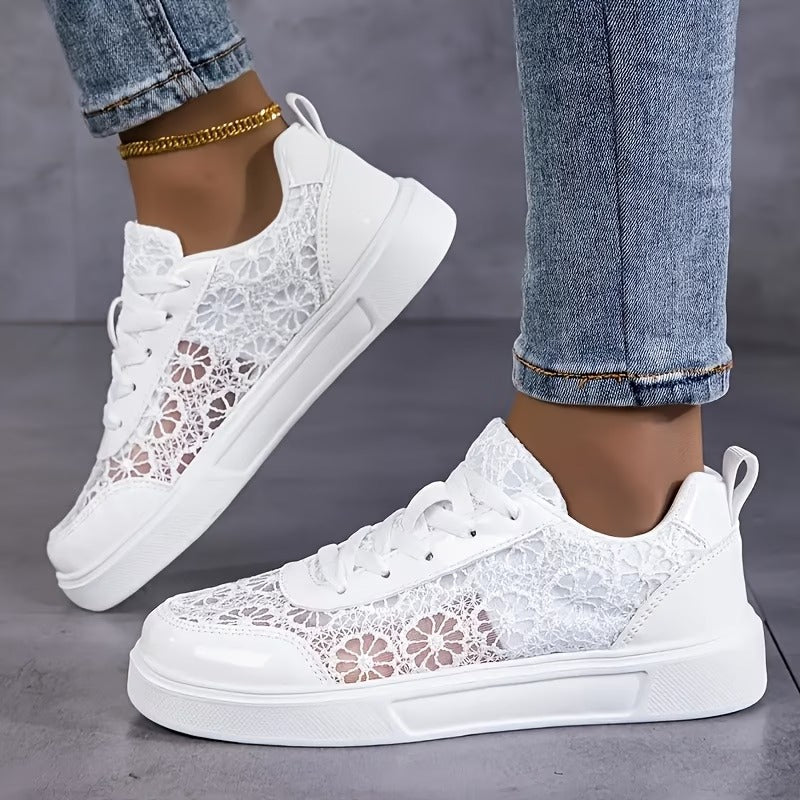 Camille | Sneakers eleganti in pizzo