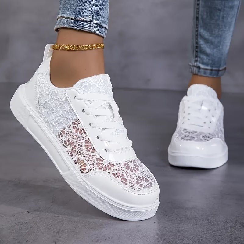 Camille | Sneakers eleganti in pizzo