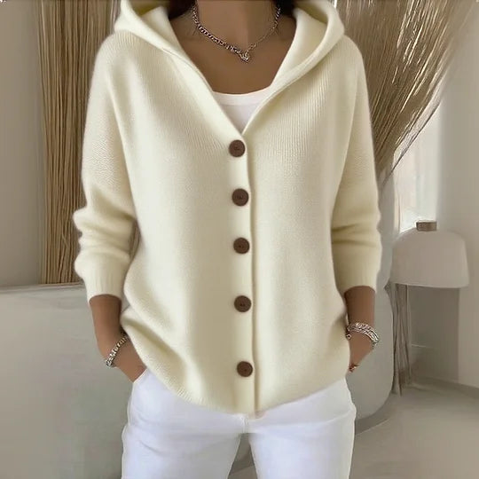 Francis – Cardigan con cappuccio