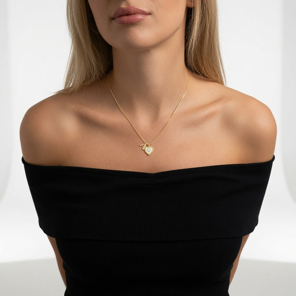 Élisara — Collana Personalizzata a Cuore
