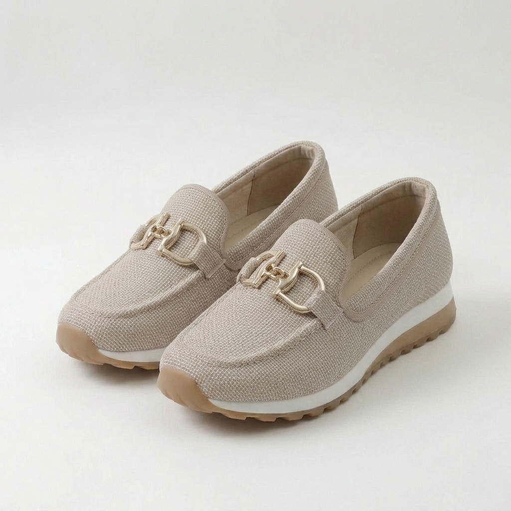 Lia - Sneakers ortopediche modello loafer