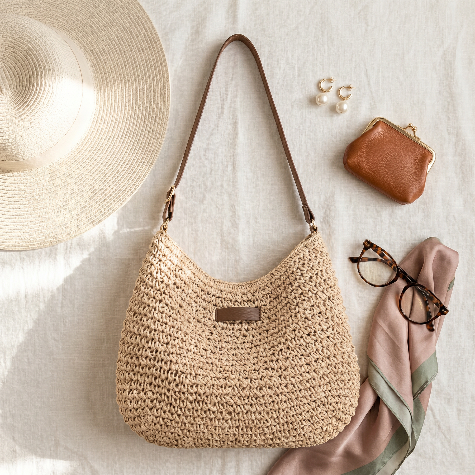 Simone | Borsa Intrecciata Elegante
