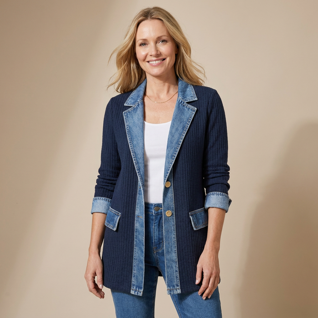 Francesca | Giacca in Denim Elegante