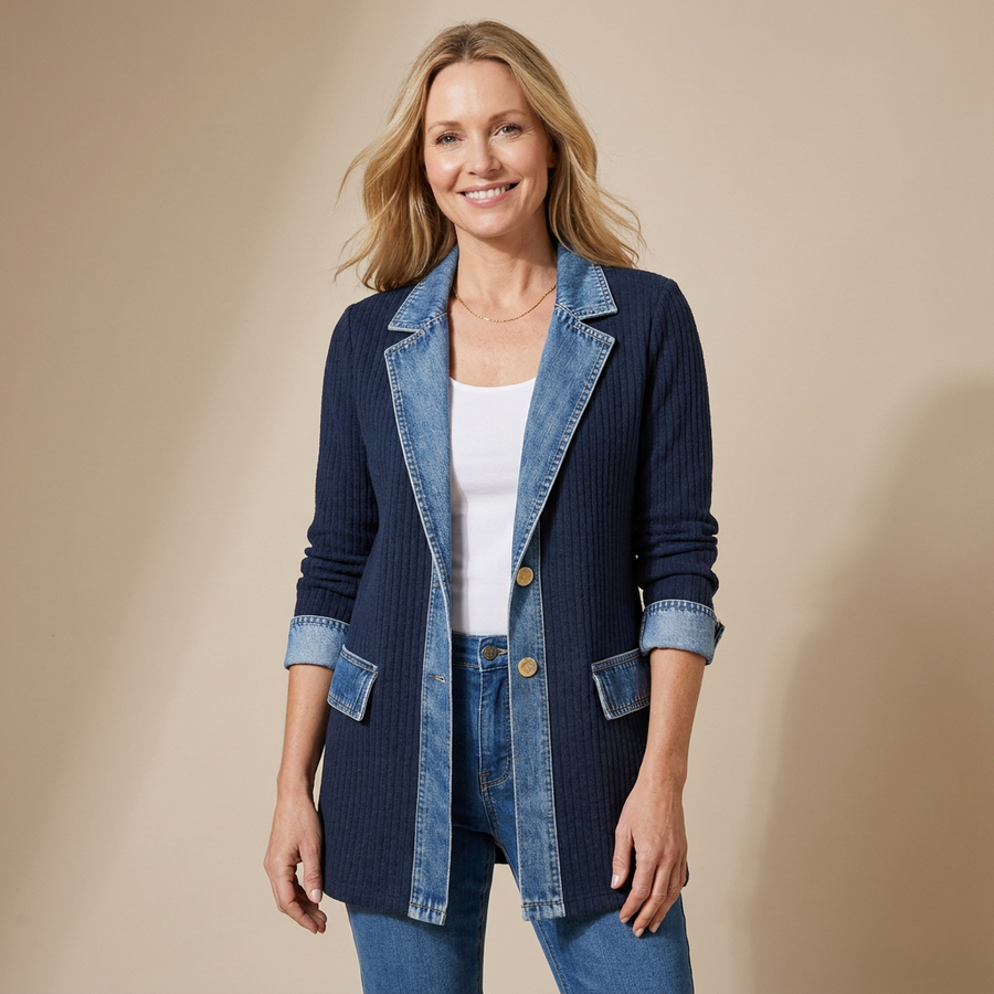 Francesca | Giacca in Denim Elegante