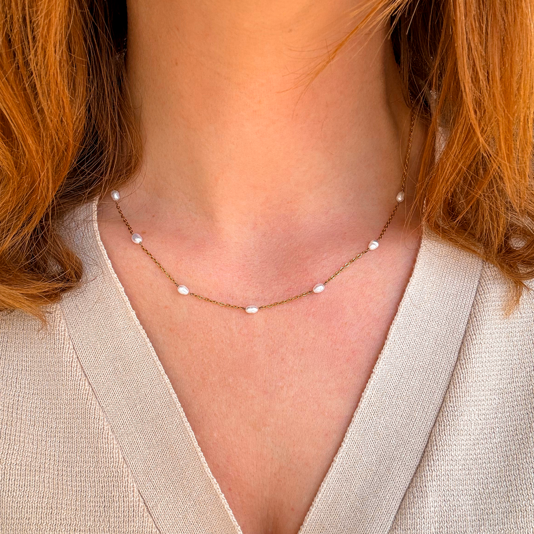 PERLA | COLLANA D'ACQUA DOLCE