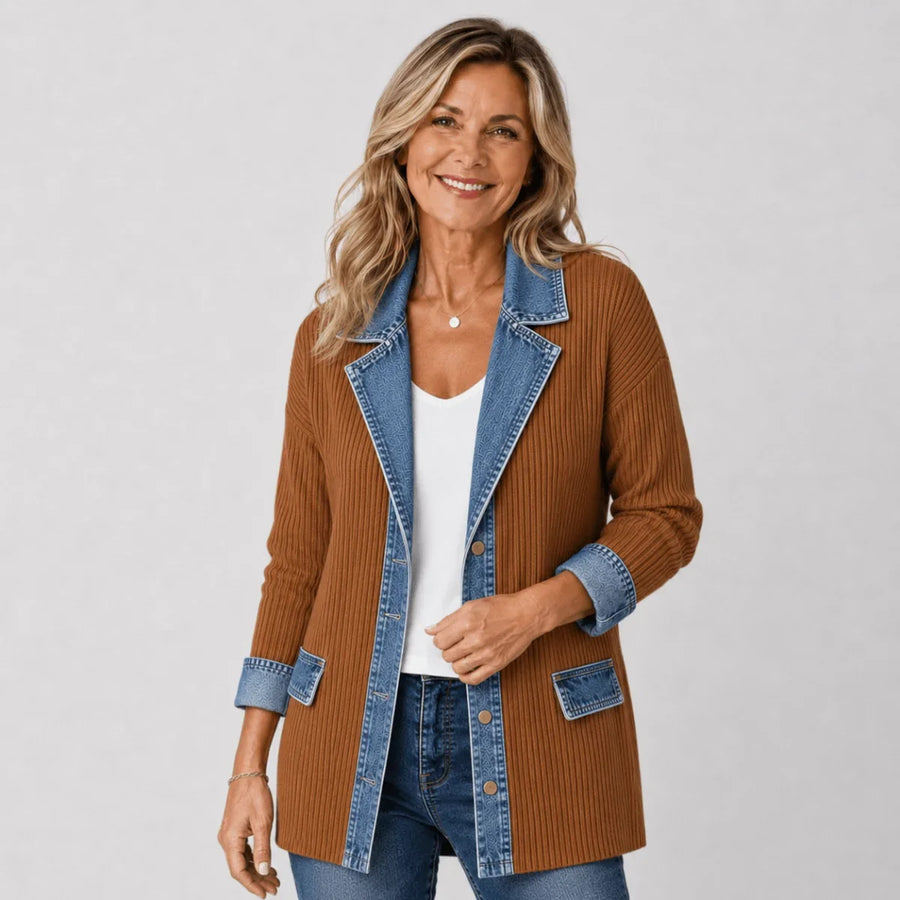 Francesca | Giacca in Denim Elegante