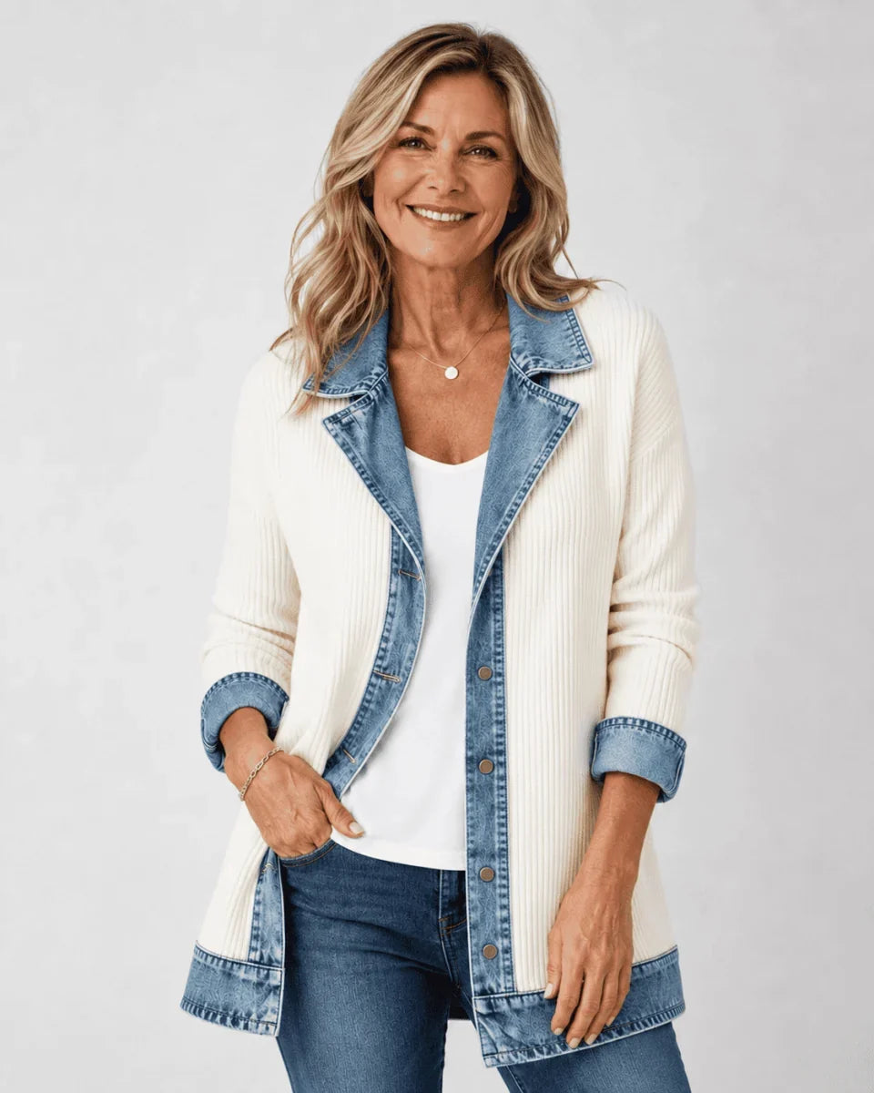 Francesca | Giacca in Denim Elegante