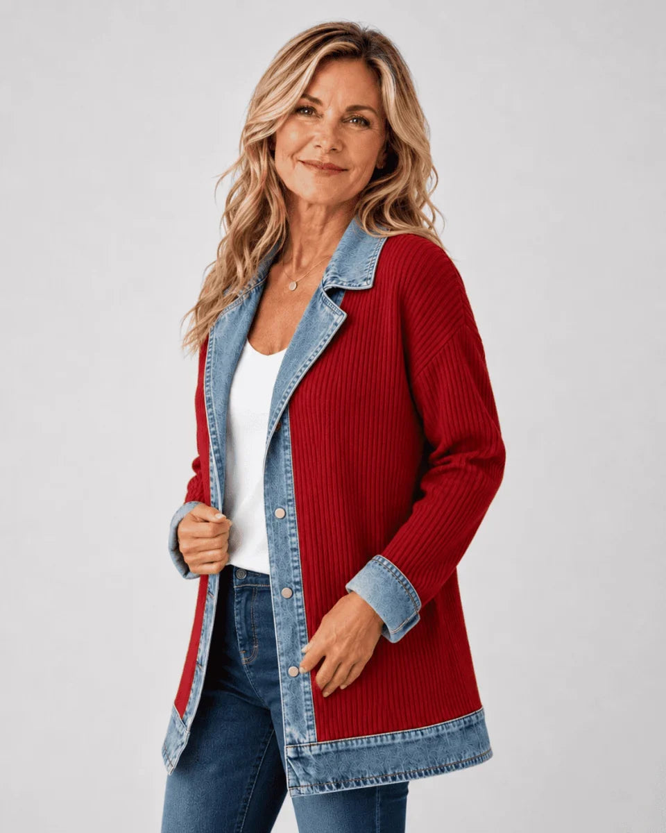 Francesca | Giacca in Denim Elegante