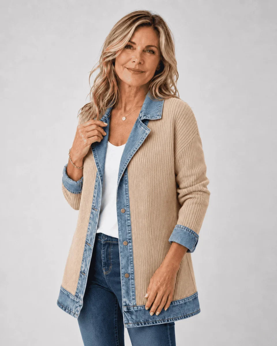 Francesca | Giacca in Denim Elegante