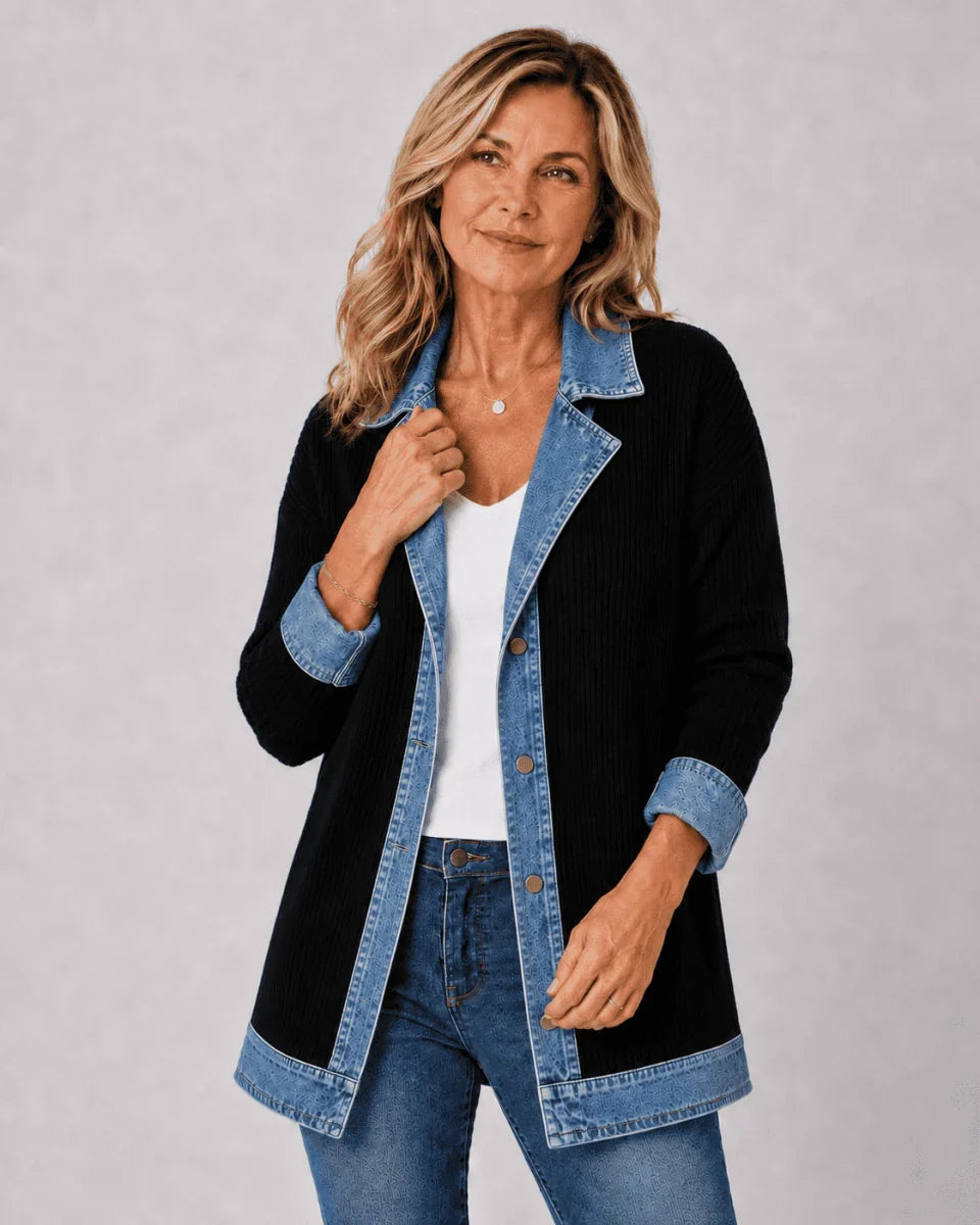 Francesca | Giacca in Denim Elegante