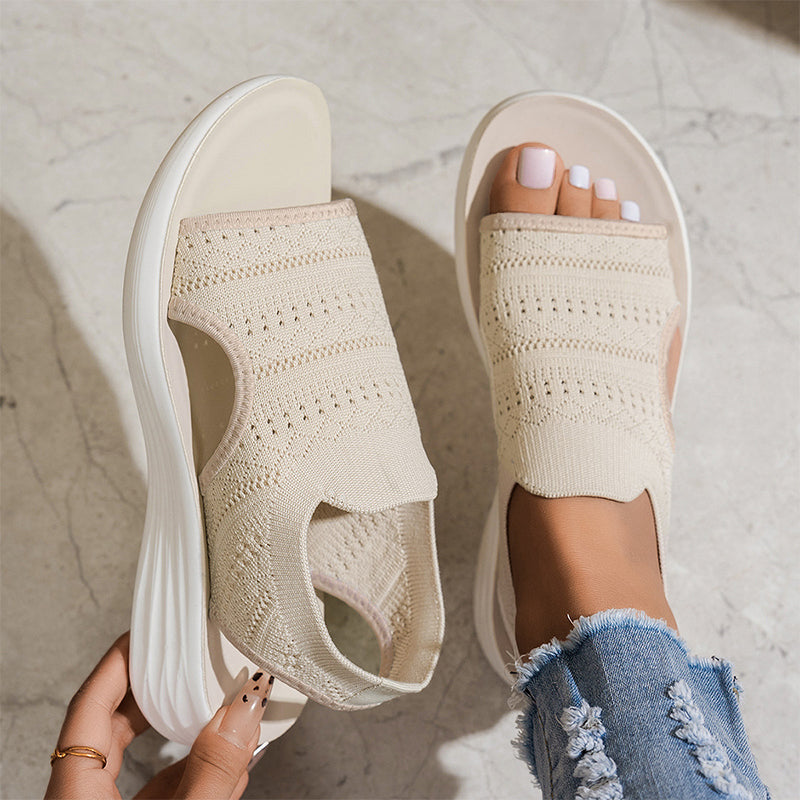 Marta | Sandali Platform Traspiranti