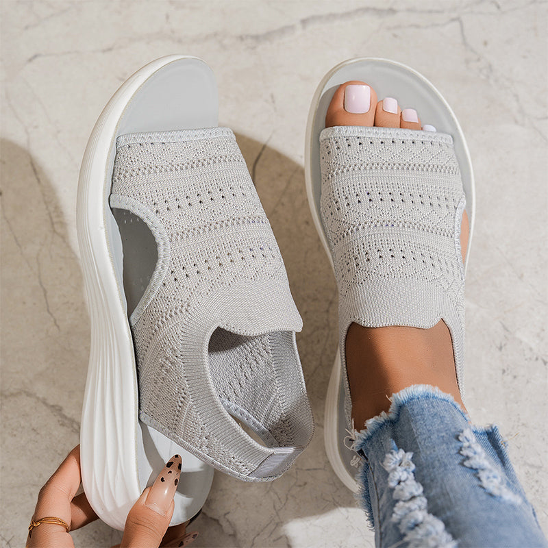 Marta | Sandali Platform Traspiranti