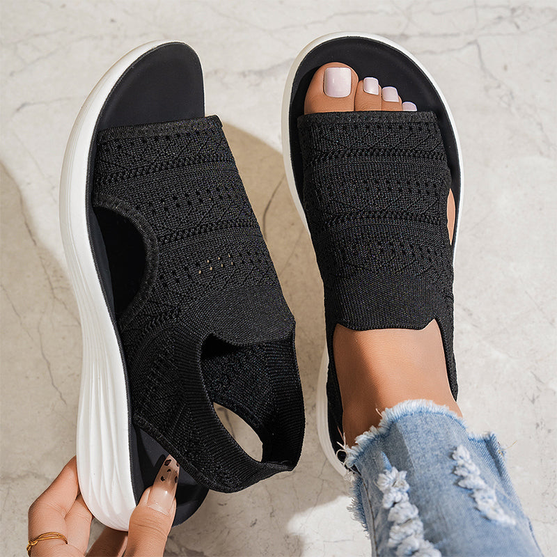 Marta | Sandali Platform Traspiranti