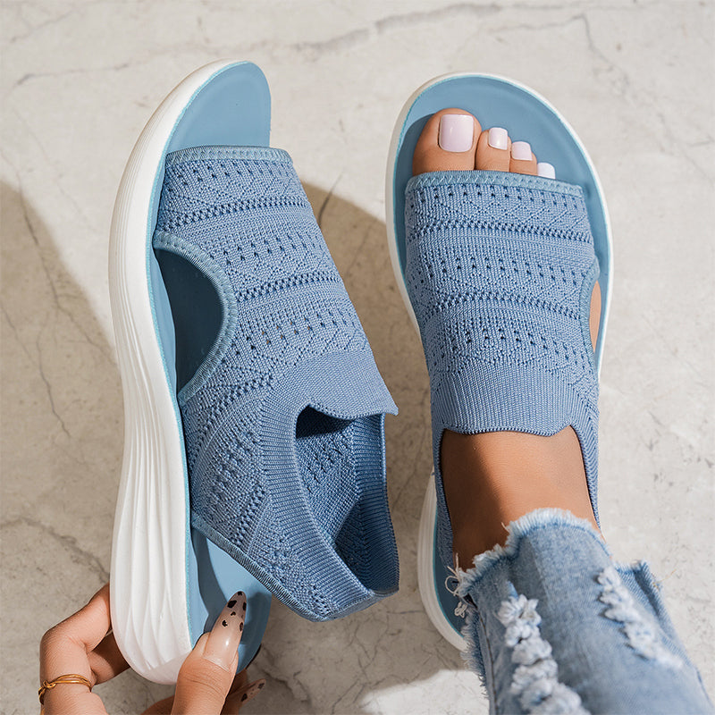 Marta | Sandali Platform Traspiranti